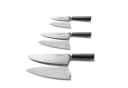 Coolinato Messer-Set 3tlg Profi Küchen Messer Schwarz Bild 2