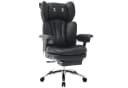 EFOMAO Bürostuhl Schreibtischstuhl Gaming-Stuhl Chefsessel mit Fußstütze, ergonomisch, mit 90°-135° Liegefunktion, höhenverstellbare Armlehnen Bild 2