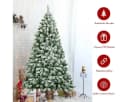 COSTWAY Künstlicher Weihnachtsbaum 180cm mit 928 PVC Schnee Nadeln Bild 4