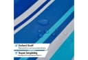 COSTWAY Sonnenschirm Marineblau mit Verankerung und Tragetasche Bild 5