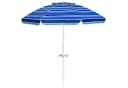 COSTWAY Sonnenschirm Gartenschirm Marineblau mit Verankerung Bild 2