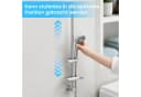 Youyijia Duschset Edelstahl 304 mit verstellbarer Stange & Handbrause Bild 1