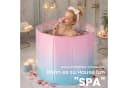 Youyijia Faltbare Badewanne Tragbar Blau Bild 3