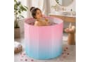 Youyijia Faltbare Badewanne Tragbar Blau Bild 4