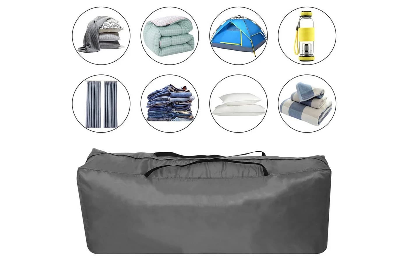 Youyijia Aufbewahrungsbox Auflagentasche 130 x 32 x 50 cm - Bild 4
