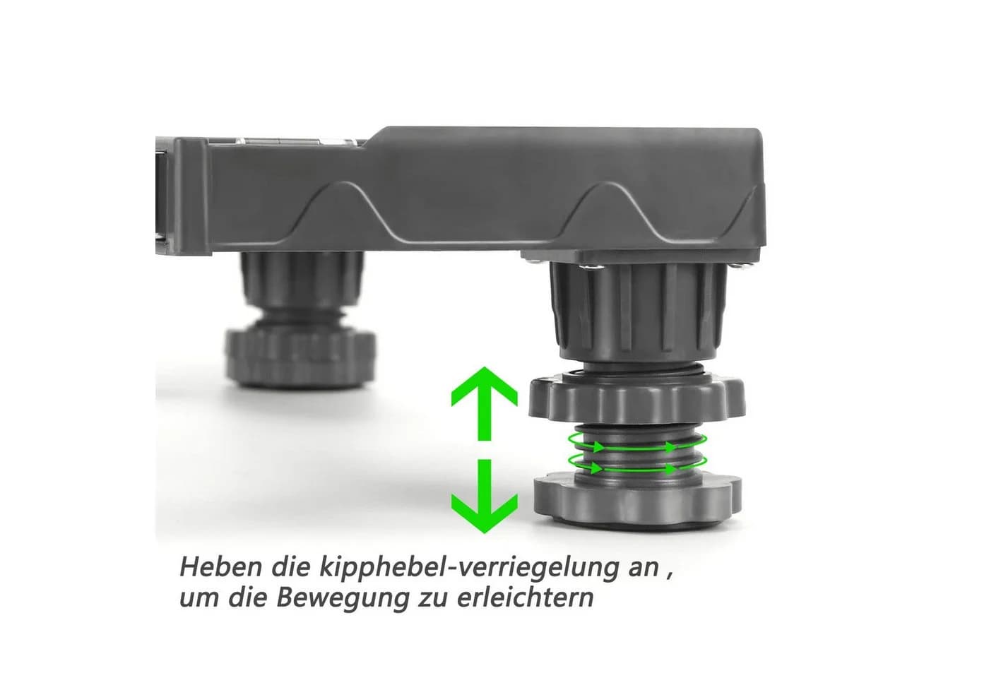 Youyijia Verstellbares Waschmaschinenuntergestell aus PP-Kunststoff - Bild 3