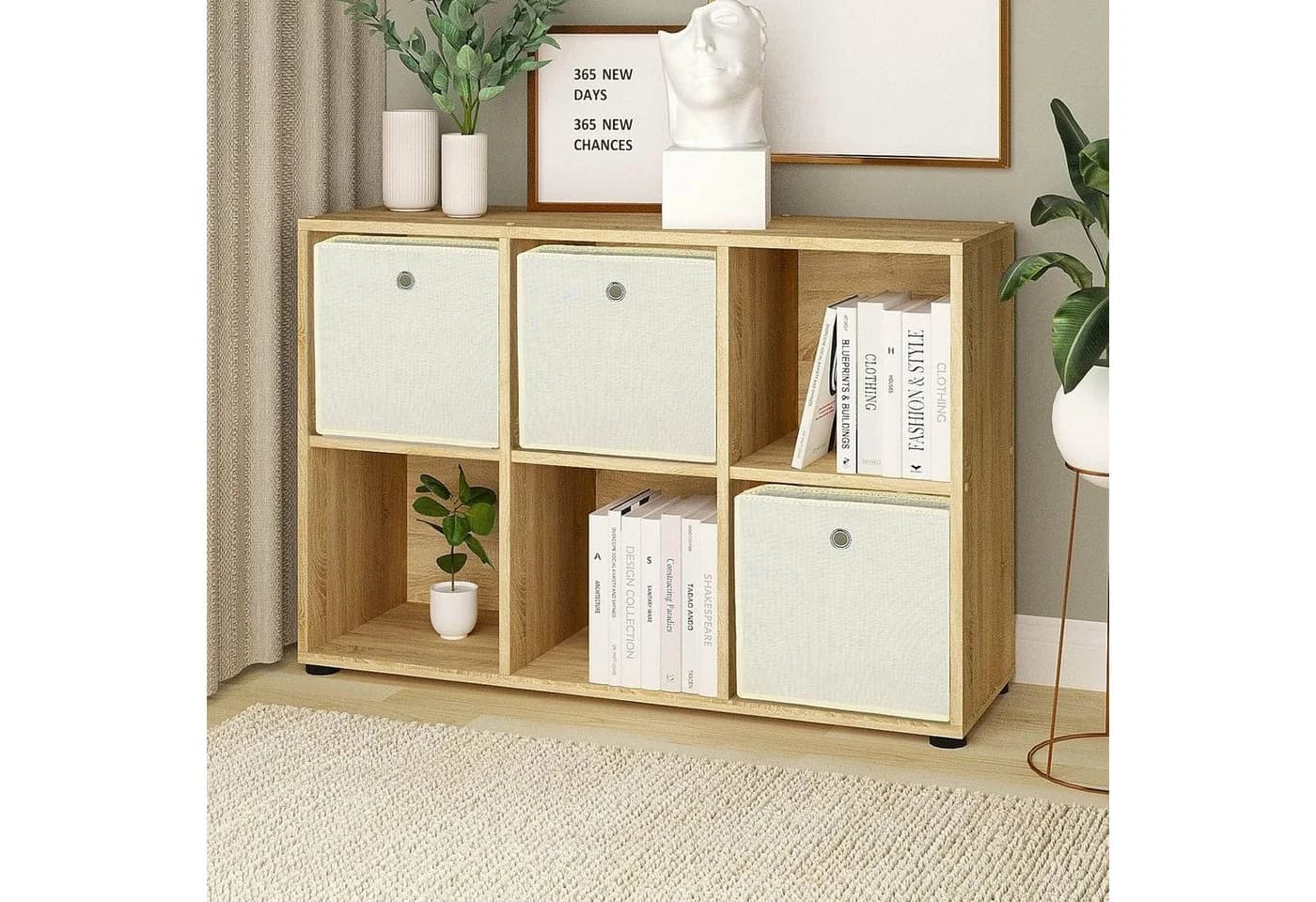 Youyijia Aufbewahrungsbox 4er Set Faltbare Klappboxen