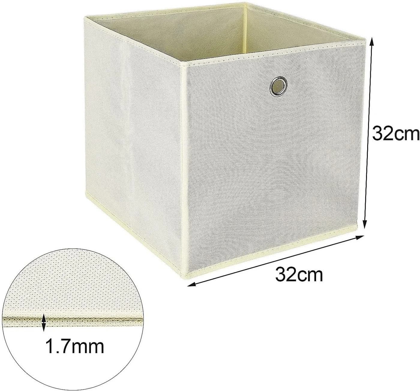 Youyijia Aufbewahrungsbox 4er Set Faltbare Klappboxen - Bild 3