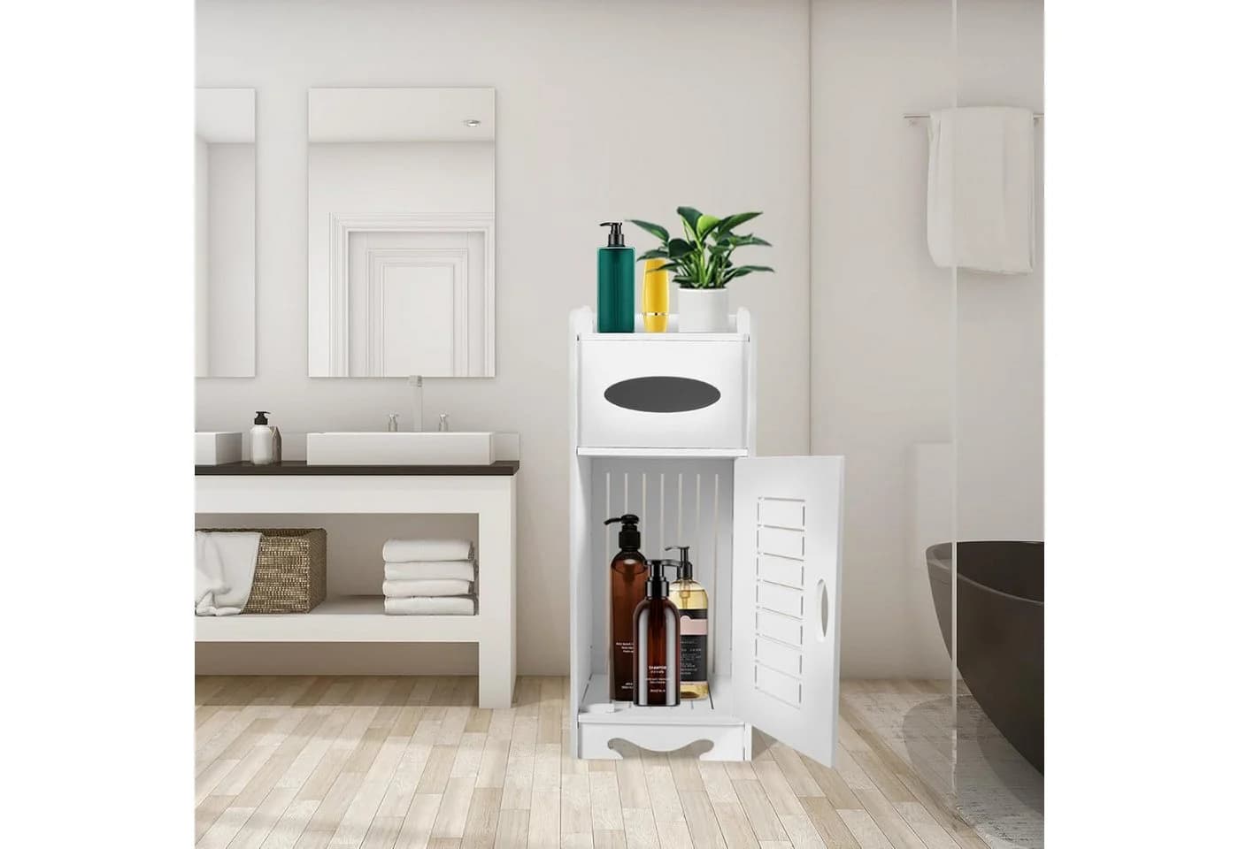 Youyijia Badezimmerspiegelschrank Wasserdicht Weiß - Bild 4