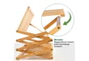 Youyijia Faltbares Bambus-Schuhregal 4 Ebenen Bild 4