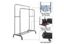 Youyijia Kleiderständer Schwarz Freestanding Hanger Double Rods Bild 4