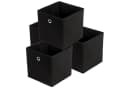 Youyijia Aufbewahrungsbox 4er Set Faltbox Stoff Faltkiste 32 cm Bild 2