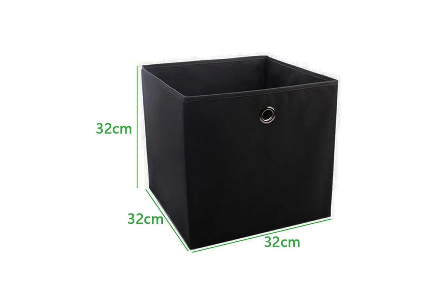 Youyijia Aufbewahrungsbox 4er Set Faltbox Stoff Faltkiste 32 cm - Bild 5