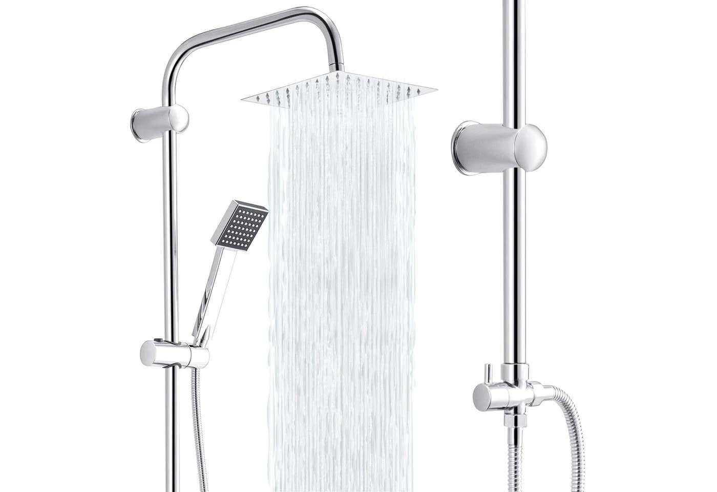 Youyijia Dusch-WC Verstellbare Duschsets Duschstangen Thermostatische Duschmischer