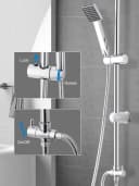 Youyijia Dusch-WC Verstellbare Duschsets Duschstangen Thermostatische Duschmischer Bild 4