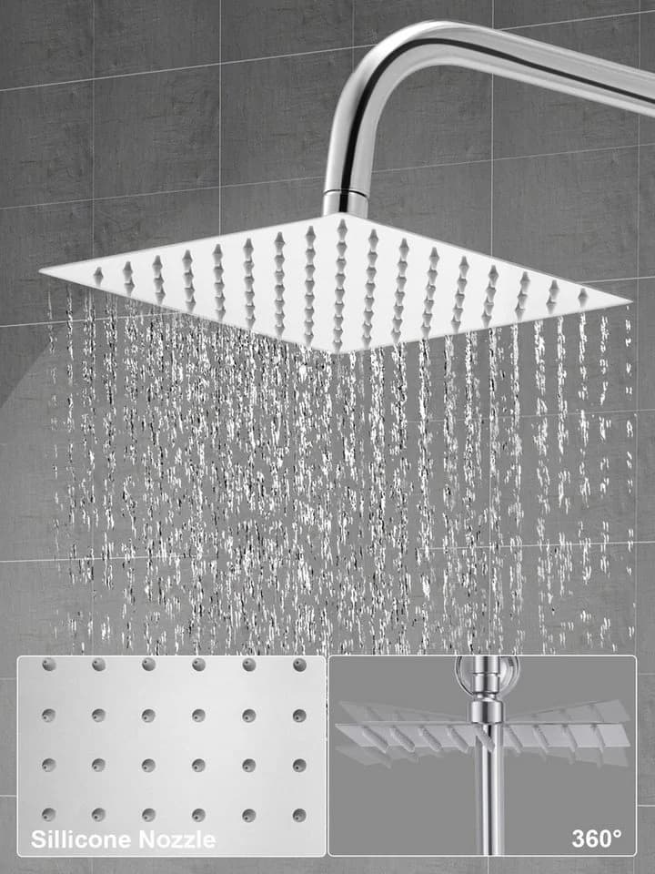 Youyijia Dusch-WC Verstellbare Duschsets Duschstangen Thermostatische Duschmischer - Bild 5
