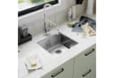 Youyijia Edelstahl Waschbecken Küche Spülbecken Mit Abfluss Bild 1