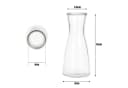 Youyijia Bodenvase 12/24er-Set Kleine Glasvasen Bild 1