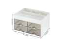 Youyijia Make-Up Organizer mit Schubladen Weiß Kunststoff Bild 1