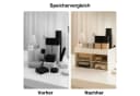 Youyijia Make-Up Organizer mit Schubladen Weiß Kunststoff Bild 5
