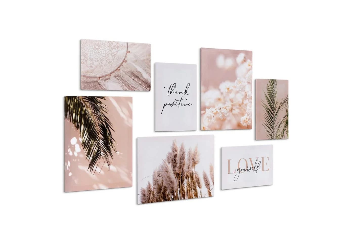 Youyijia Poster Wandbilder Boho Pampasgras 7-teiliges Poster Set, Moderne Wandbilder - Bild 2