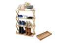 Youyijia Schuhregal 50x70cm Bambus 4 Ebenen Bild 2