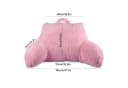 Youyijia Rückenkissen Rosa Memory Foam Lesekissen mit Armlehnen Bild 1