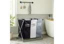 Youyijia Wäschekorb 3 Fächer 160 Liter Oxford-Gewebe Bild 1