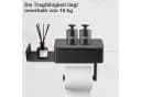 Youyijia Toilettenpapierhalter Schwarz Bild 1