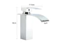 Youyijia Waschtischarmatur Modern Silber Einhebel Bild 3