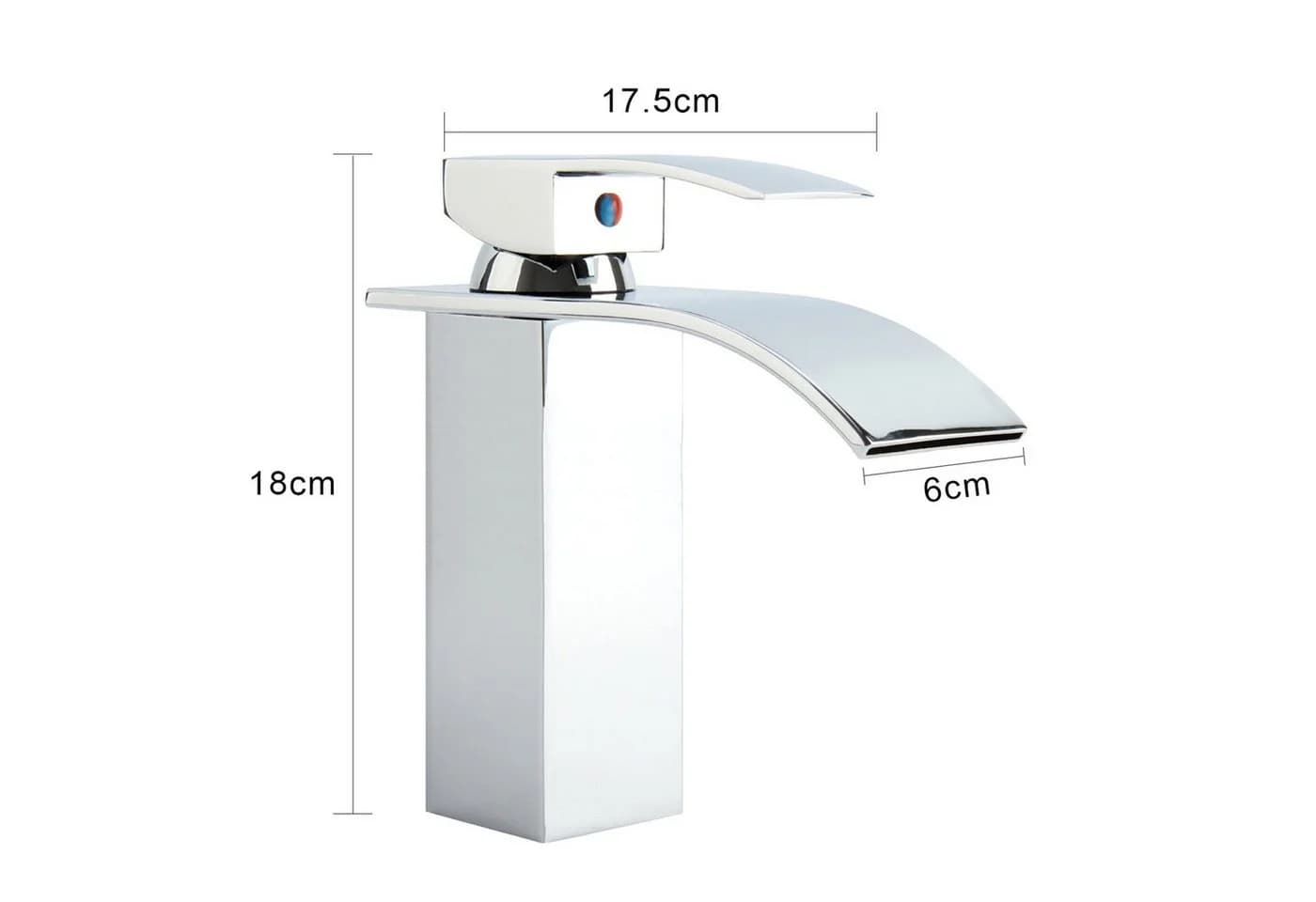 Youyijia Waschtischarmatur Modern Silber Einhebel - Bild 3