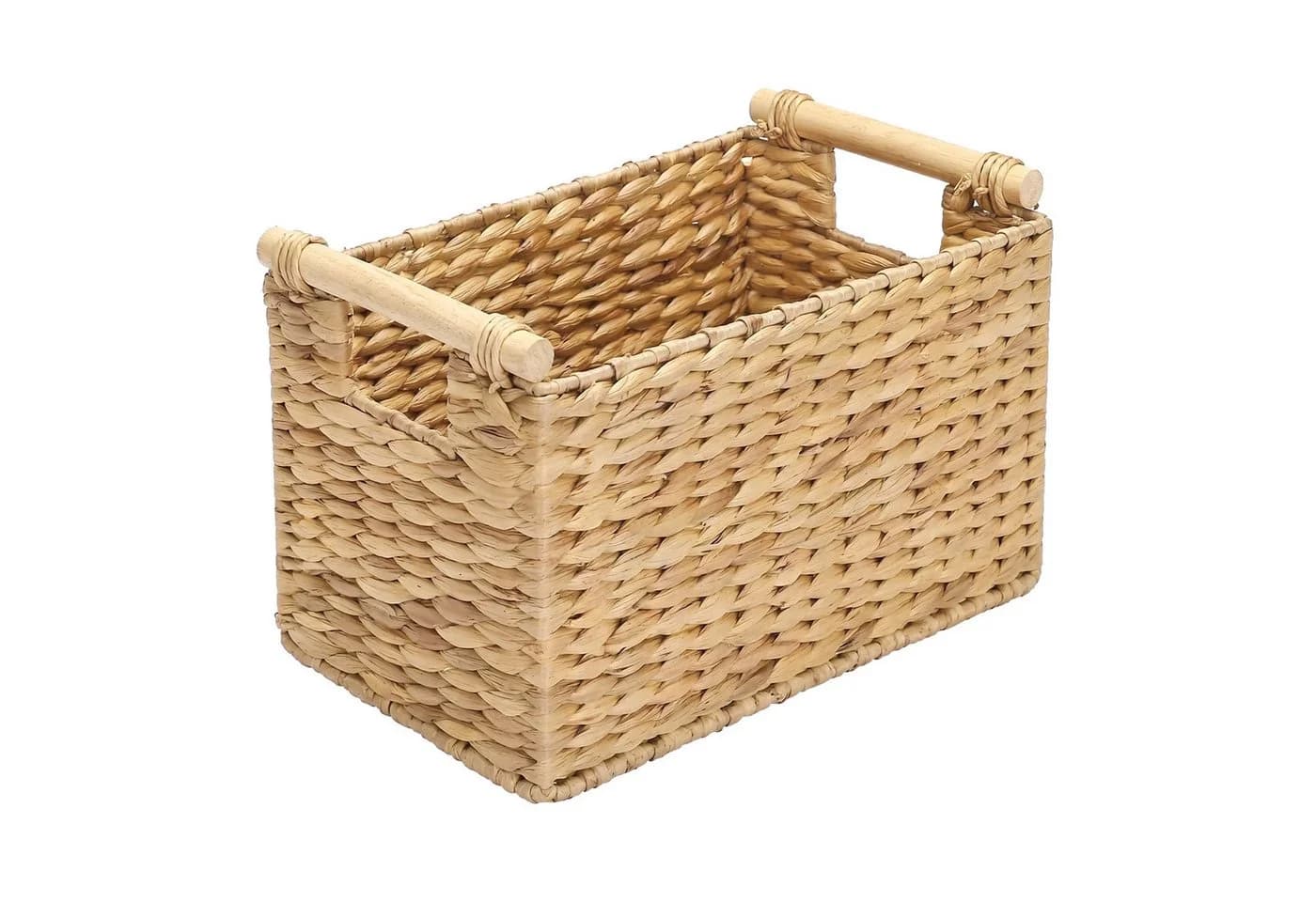 Youyijia Aufbewahrungskorb Geflochten Beige Metallrahmen - Bild 2