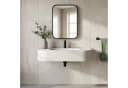 Youyijia Wandspiegel Glas Metall Modern Rechteckig Bild 5