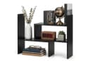 Youyijia Bücherregal Verstellbar Ausziehbar Standregal Weiß Modern Bild 2