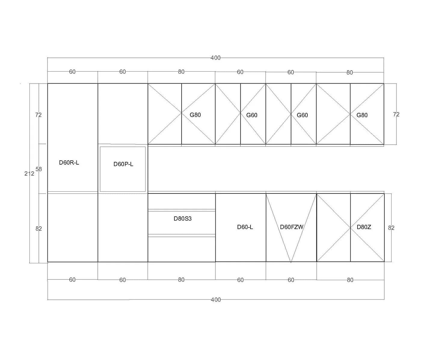 ROYAL24_MARKT Küchenzeile Velmora 400 cm Grau Komplett-Set - Bild 5