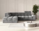 ROYAL24_MARKT Ecksofa Bianco Weiß mit Bettkasten & Schlaffunktion Bild 1