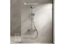 HOMELODY Duschsystem Regendusche 5 Modi 95 mm Wasserfallauslauf Bild 2