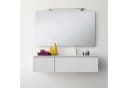 kalb LED Spiegelleuchte Zweiarmig Verchromt Warmweiß Bild 1