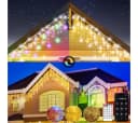 Circlio LED Eiszapfen Lichterkette 5-45m mit App & Timer Bild 2