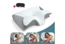 Luckice Nacken-Therapiekissen Memory-Schaum Schmetterlingsform Hellgrau Bild 2