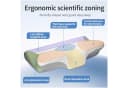 Luckice Nacken-Therapiekissen Memory-Schaum Schmetterlingsform Hellgrau Bild 3