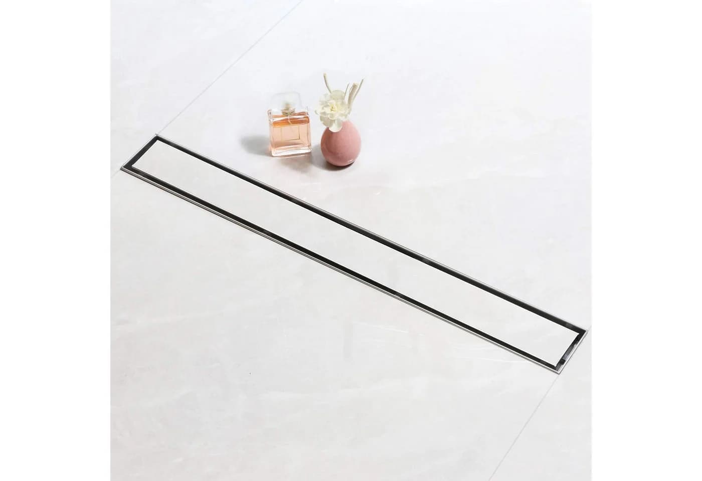 SaniteModar Duschrinne Edelstahl 50 cm mit 360° Siphon - Bild 2