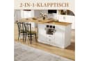 SeedWave Bartisch 360° drehbar mit Klappbarer Tischplatte & Stauraum Bild 1