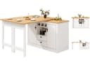 SeedWave Bartisch 360° drehbar mit Klappbarer Tischplatte & Stauraum Bild 2