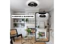 ZMH LED Deckenleuchte mit Fernbedienung Modern Design 33W Bild 5