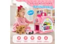 Wootoy Lernspielzeug Spielcenter 6-in-1 Aktivitätshaus Rosa Bild 1