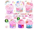 Wootoy Kreativset Experimentierkasten Schleim Rosa Glow-in-the-Dark Bild 2