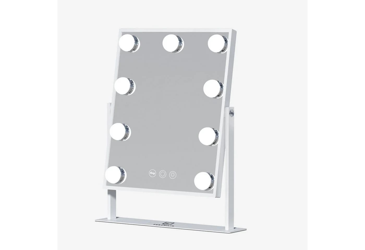 FENCHILIN Schminkspiegel LED-Beleuchtung Weiß 35x6x30 cm - Bild 2