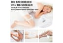 Mutig Balancekissen Kniekissen 2 Stück Weiß Memory-Schaum Bild 5