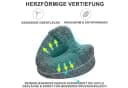 Keyura Balancekissen Kniekissen Grau 2er Set Memory-Schaum Bild 3